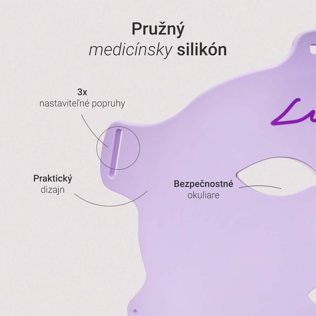 Svetelná terapeutická maska Lumi