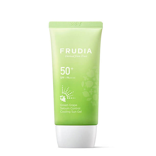 FRUDIA Green Grape Sebum Control Sun Gel - Gél na ochranu pred slnkom SPF50+ - pletovecentrum.sk