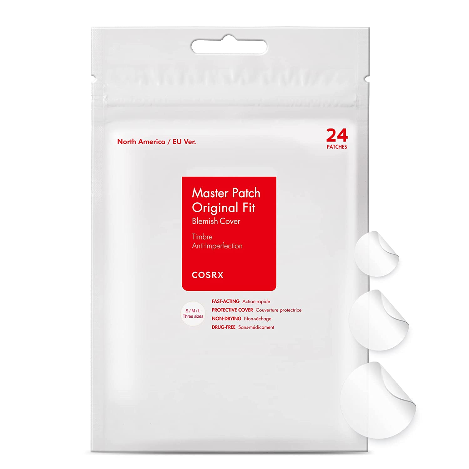 COSRX Acne Pimple Master Patch - Náplasti na pupienky (24 ks) - pletovecentrum.sk