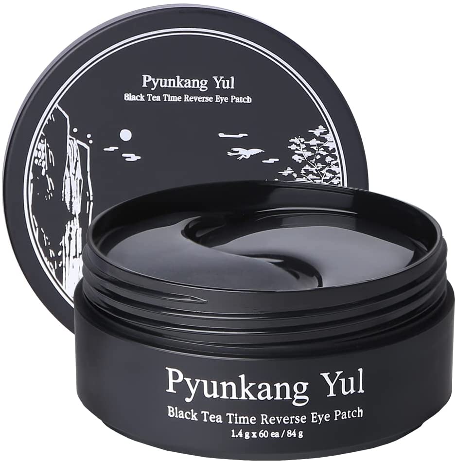 Pyunkang yul Black Tea Time Reverse Eye Patch - Náplasti na oči s fermentovaným čiernym čajom - pletovecentrum.sk