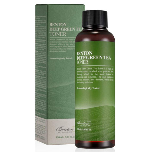 BENTON Deep Green Tea Toner - Tonikum na tvár so zeleným čajom - pletovecentrum.sk