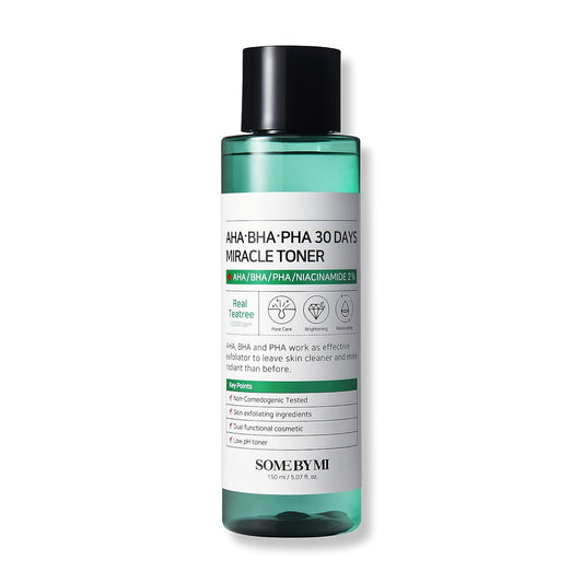 SOME BY MI AHA, BHA, PHA 30 Days Miracle Toner - Pleťové tonikum - pletovecentrum.sk